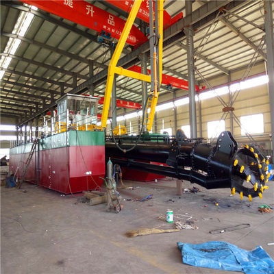 24 ιντσών κόπτης Suction Dredger για κανάλια υδάτινων οδών Dredging λύσεις Slot τύπου CTS