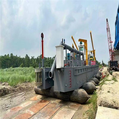 24 ιντσών κόπτης Suction Dredger για κανάλια υδάτινων οδών Dredging λύσεις Slot τύπου CTS