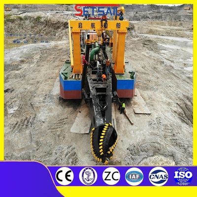 Qihang 20m βάθος εκσκαφής κοπτήρα αναρρόφηση λασπώδης εκσκαφή συνολικό μήκος 38m
