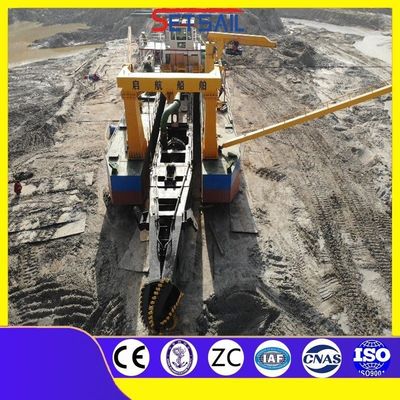 Qihang 20m βάθος εκσκαφής κοπτήρα αναρρόφηση λασπώδης εκσκαφή συνολικό μήκος 38m