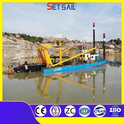 450-600mm διάμετρος σωλήνα εκφόρτωσης 24 ιντσών κόπτης αναρρόφηση βαρέα σκάφος για την εξόρυξη