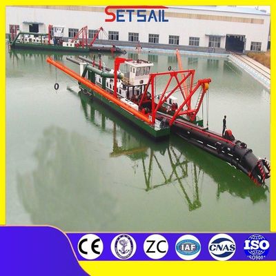 Διοίκηση 5000m3 Υδραυλική κόπτης Suction Dredger με διάμετρο σωλήνα εκφόρτωσης 600mm