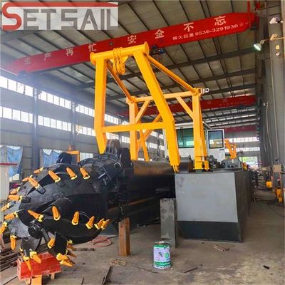 170 kW Ντίζελ Power Cutter Suction Dredger για την αντλία άμμου ρεύμα νερού 3500m3 18 ίντσες