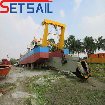 18 ιντσών Cutter Suction Dredger Design με υδραυλικό κινητήρα ντίζελ και Siemens PLC
