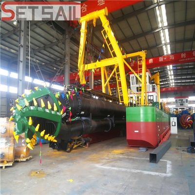 18 ιντσών Cutter Suction Dredger Design με υδραυλικό κινητήρα ντίζελ και Siemens PLC