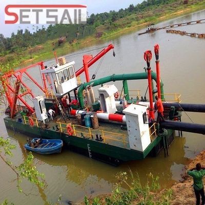 18 ιντσών Cutter Suction Dredger Design με υδραυλικό κινητήρα ντίζελ και Siemens PLC
