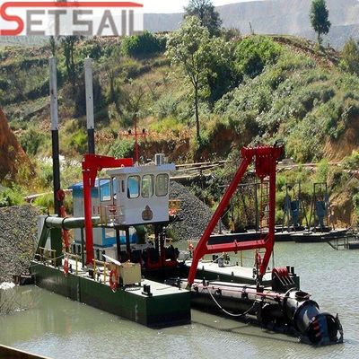 895 Kw 31 Meter Cutter Suction Dredger με ισχύ κινητήρα ντίζελ και αντλία άμμου 18 ιντσών