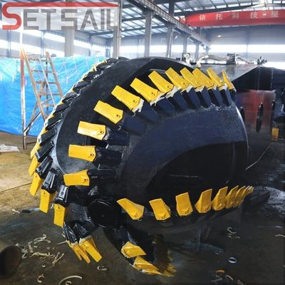 895 Kw 31 Meter Cutter Suction Dredger με ισχύ κινητήρα ντίζελ και αντλία άμμου 18 ιντσών