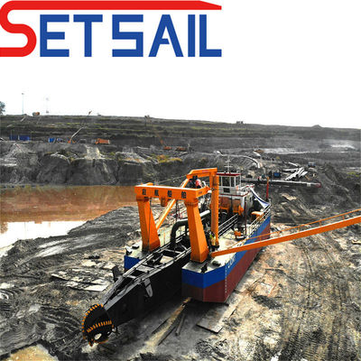 Siemens PLC Cutter Suction Dredger για τη λάσπη του ποταμού από την αντλία αναρρόφησης Shijiazhuang