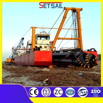 250ND-800ND Μεγέθους αντλίας Υδραυλικός κόπτης Suction Sand Dredging Machinery με χαμηλή αποτυχία