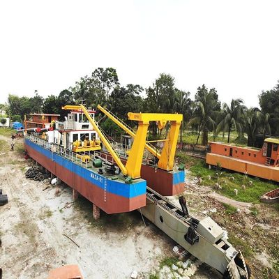 400m3 Άμμου αντλία Ντίζελ κινητήρα κόπτης Suction Dredger με 220kw-5000kw ισχύς κινητήρα