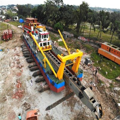 400m3 Άμμου αντλία Ντίζελ κινητήρα κόπτης Suction Dredger με 220kw-5000kw ισχύς κινητήρα