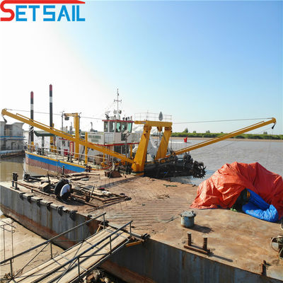 Υδραυλική αντλία κόπτης Suction Dredger με κινητήρα Cumins και χωρητικότητα 500 κυβικών μέτρων
