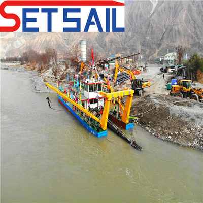 500ND Cummins Diesel Engine 20 ιντσών Cutter Suction Dredger με βάθος βυθότρυψης 15m