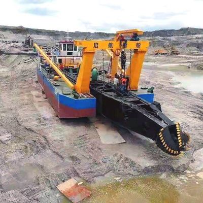 20/26 ιντσών Cumins Weichai Diesel Engine Mud/Cutter Suction Sand Dredger για το έργο αποβρύθμισης ποταμού / λίμνης / θάλασσας / δεξαμενής