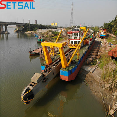 Τύπος Σλοτ CTS Μεγάλη χωρητικότητα Siemens PLC 22inch Cutter Suction Dredger για την εξόρυξη άμμου