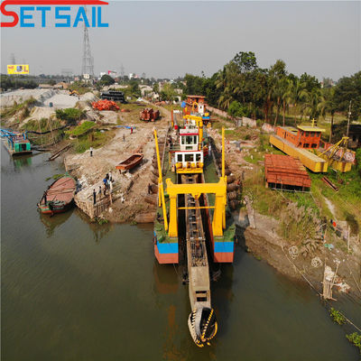 Τύπος Σλοτ CTS Μεγάλη χωρητικότητα Siemens PLC 22inch Cutter Suction Dredger για την εξόρυξη άμμου
