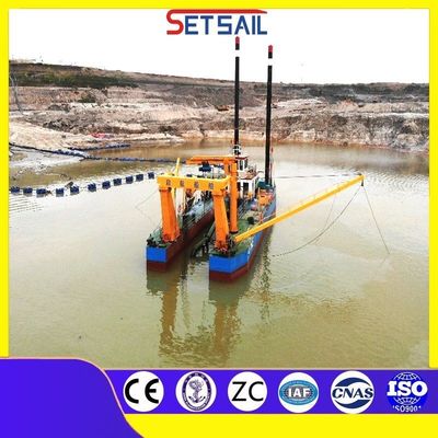 18 ιντσών υδραυλικός κόπτης ποταμού Suction Dredger Καλύτερη επιλογή για βυθόβαθμο 4m-15m