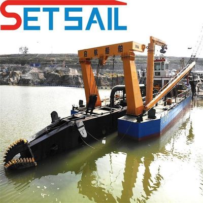 Προσαρμογή Αθόρυβος Ντίζελ Set Sail CCS Cutter Suction Vessel Υδραυλική Σκουπιά Επαίτηση