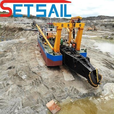 Προσαρμογή Αθόρυβος Ντίζελ Set Sail CCS Cutter Suction Vessel Υδραυλική Σκουπιά Επαίτηση