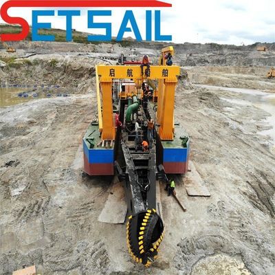 Προσαρμογή Αθόρυβος Ντίζελ Set Sail CCS Cutter Suction Vessel Υδραυλική Σκουπιά Επαίτηση