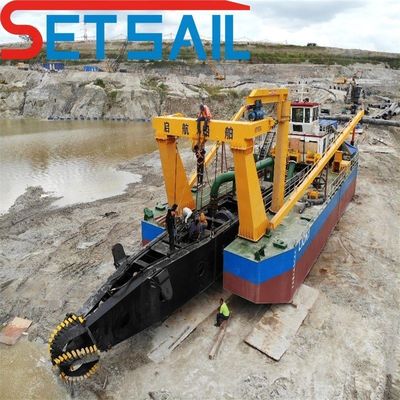 Προσαρμογή Αθόρυβος Ντίζελ Set Sail CCS Cutter Suction Vessel Υδραυλική Σκουπιά Επαίτηση