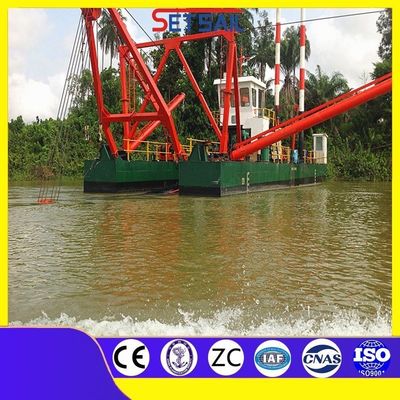 Κωδικός κινητήρας ντίζελ Cumins. Cat Chinese Set Sail Cutter Suction Dredger με ύψος 1.5-3.2m