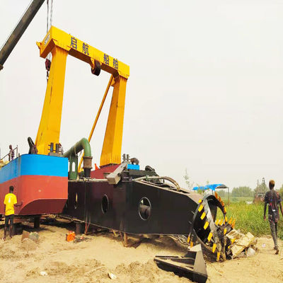 Siemens PLC 22 Inch Cutter Suction Dredger για βαθύτητα εκσκαφής έως 15m και απόδοση