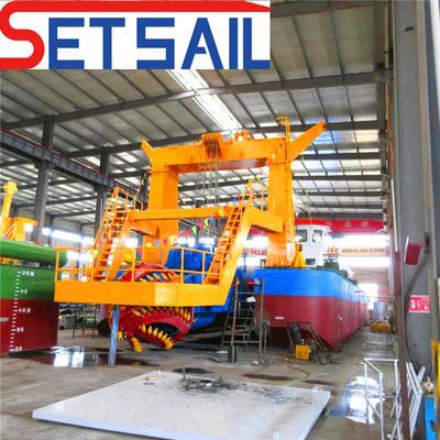 22 ιντσών Cutter Suction Dredger στη Μαλαισία με δομή κιβωτίου και προσαρμοσμένη δομή
