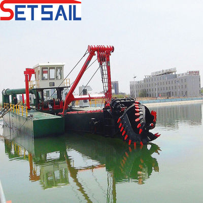 54m Head River Suction Sand Pump 20 ιντσών υδραυλική κοπτήρα κεφαλή αποβρύχων για την ανασκαφή