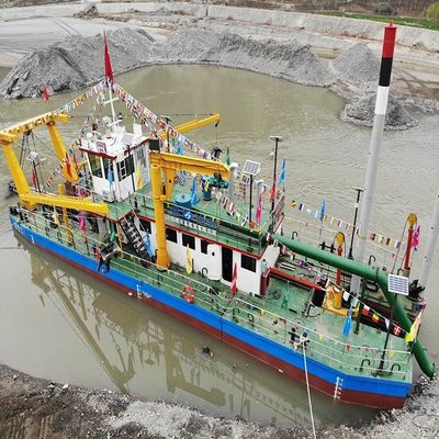 CCS Cutter Suction Dredging Ship Dredger με προσαρμοσμένο Rexroth και Parker Hydraulic