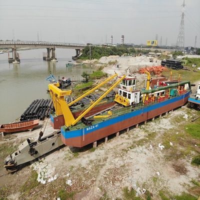 CCS Cutter Suction Dredging Ship Dredger με προσαρμοσμένο Rexroth και Parker Hydraulic