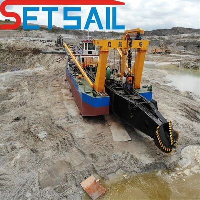 Μακρότητα 16-65m Υδροκυκλώνας Εγκαταστάθηκε ιστιοφόρος Αθόρυβος εκσκαφέας με τύπου κυκλώνα και λειτουργία αθόρυβος