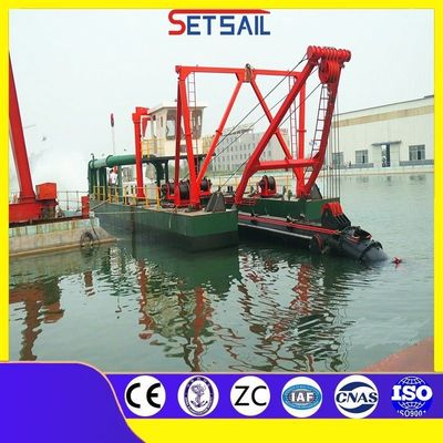 Τοποθετήστε ιστιοφόρο με CCS Cutter Suction Dredger σε εξατομικευμένο χάλυβα τύπου χάλυβα