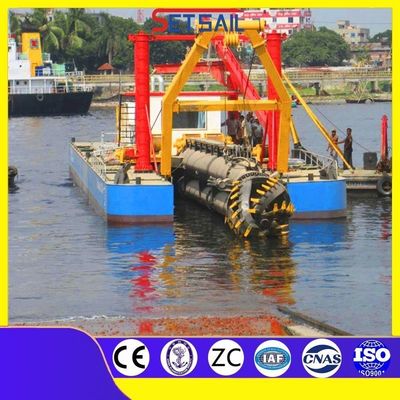 Τοποθετήστε ιστιοφόρο με CCS Cutter Suction Dredger σε εξατομικευμένο χάλυβα τύπου χάλυβα