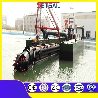 Τοποθετήστε ιστιοφόρο με CCS Cutter Suction Dredger σε εξατομικευμένο χάλυβα τύπου χάλυβα