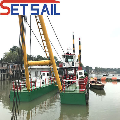 54m Head Hydrocyclone Type 20 Inch Cutter Suction Dredging Machine για την αποβάθρα αποβάθρας