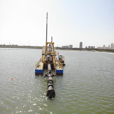 20 ίντσες Αμμοτριβή Cutter Suction Dredgers Εξοπλισμός με πάχος πλάκας κατάστρωμα 10 mm