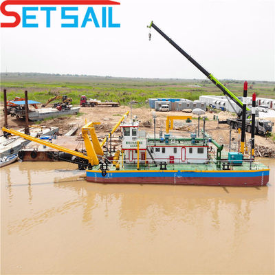 Υδραυλική 20 ιντσών River Cutter Suction Dredger Προσαρμοσμένο αίτημα και 10mm πλάκα πλευράς