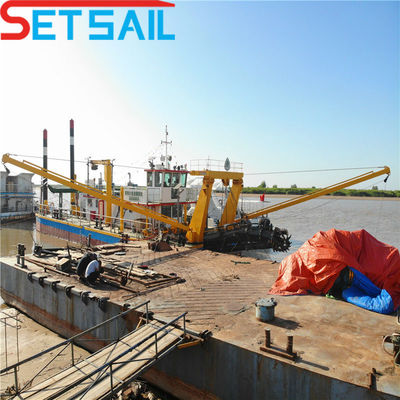 Υδραυλική 20 ιντσών River Cutter Suction Dredger Προσαρμοσμένο αίτημα και 10mm πλάκα πλευράς