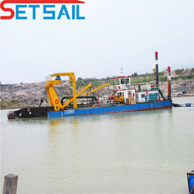 20 ίντσες Cutter Suction Dredger με βάθος εκσκαφής 15 μέτρα από την άμεση
