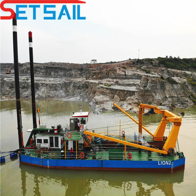 20 ίντσες Cutter Suction Dredger με βάθος εκσκαφής 15 μέτρα από την άμεση