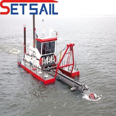 ΗΠΑ Cummins Diesel Engine 18 ιντσών Cutter Suction Dredger με επιστροφή επιστροφής