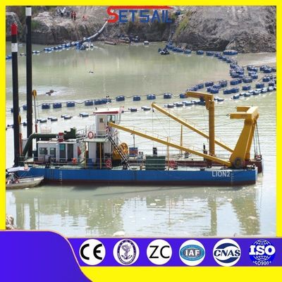 Ηλεκτρικός κινητήρας Υδροκυκλώνας Cts Mute CCS Cutter Suction Gold Dredger για βυθότρυψη