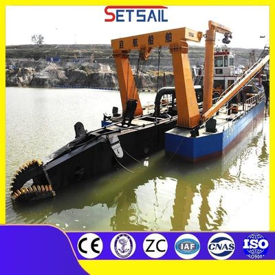 Ηλεκτρικός κινητήρας Υδροκυκλώνας Cts Mute CCS Cutter Suction Gold Dredger για βυθότρυψη