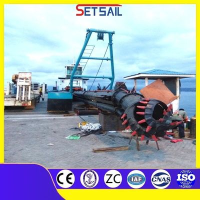 Ηλεκτρικός κινητήρας Υδροκυκλώνας Cts Mute CCS Cutter Suction Gold Dredger για βυθότρυψη