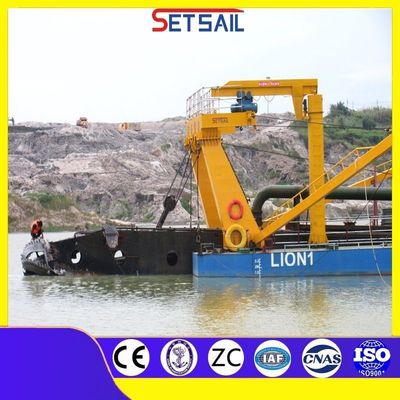 Hna Cutter Suction Mining Machinery Hydraulic Dredger 4-12m πλάτος για τις ανάγκες σας