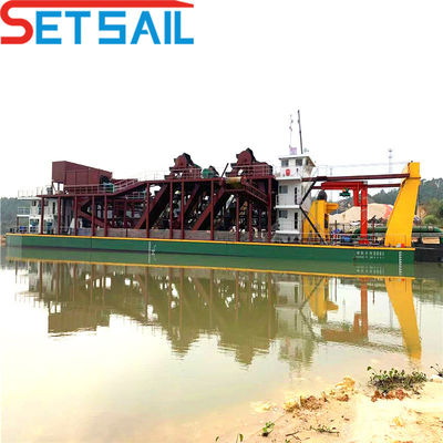 18 ιντσών υδραυλικός έλεγχος κόπτης Suction Dredger με CTN Slot τύπου και 700m3 χωρητικότητα