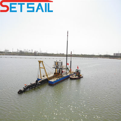 18 ιντσών υδραυλικός έλεγχος κόπτης Suction Dredger με CTN Slot τύπου και 700m3 χωρητικότητα