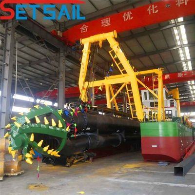 18 ιντσών υδραυλικός έλεγχος κόπτης Suction Dredger με CTN Slot τύπου και 700m3 χωρητικότητα